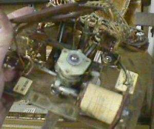 Gottlieb score reel, circuit board removed